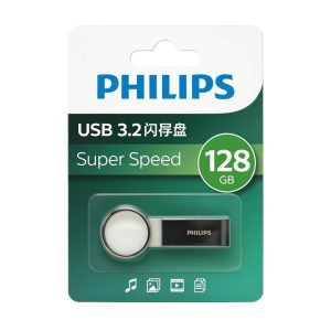 فلش مموری فیلیپس FM21UA-B 128GB از نمای جلو