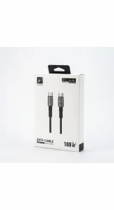 کابل شارژ 100 وات دو سر تایپ سی کی اف سنیور مدل KF Senior S-12 Type-C To Type-C 100W Cable