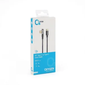 کابل فست شارژ USB-C اکسیژن مدل LX-19 طول 1.2متر